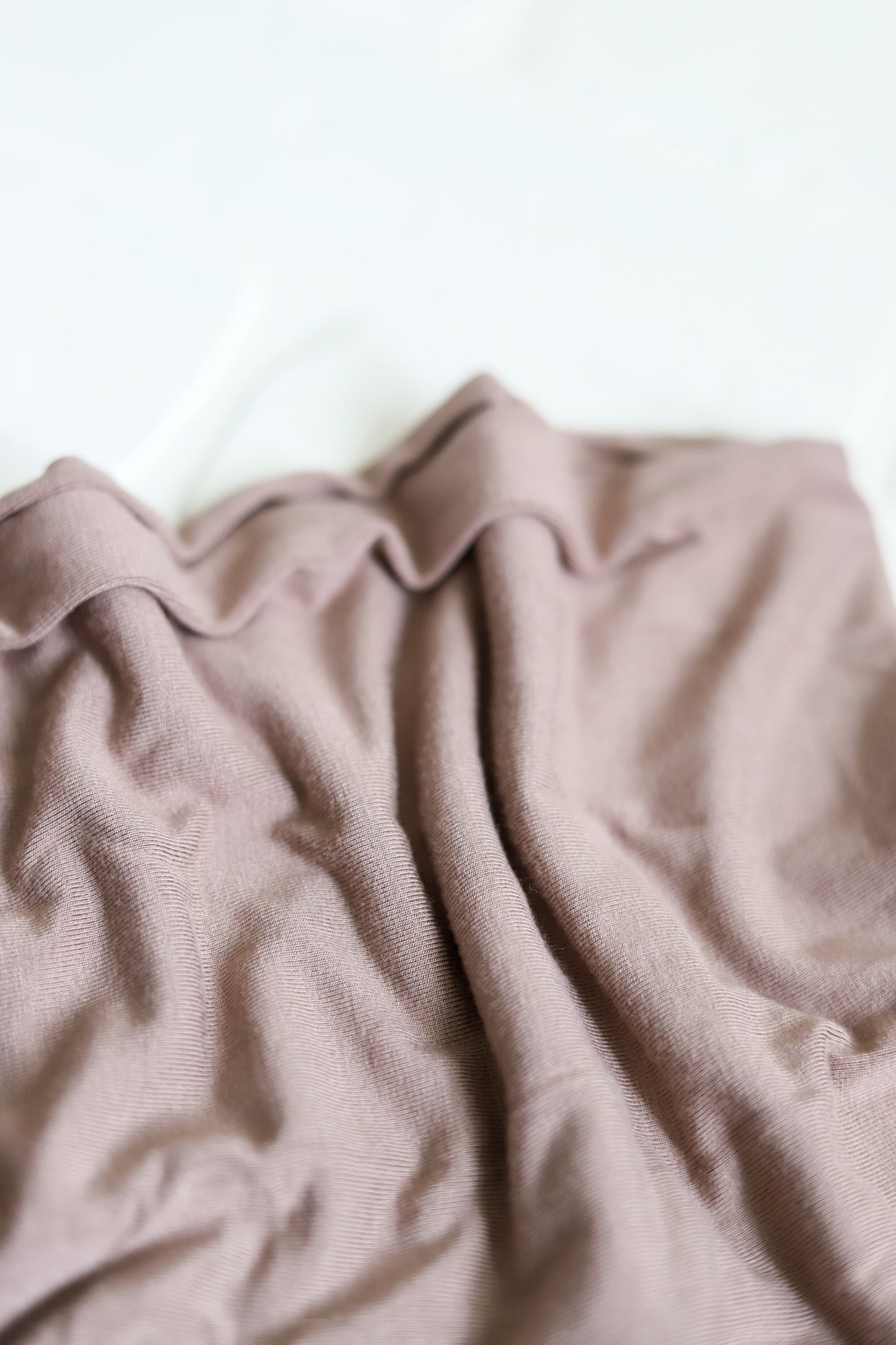 BLUE | MUSHROOM | CEMENT | ROSEWOOD -Bamboo NB Top Knot Hat/Swaddle Sets