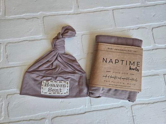 RTS: Personalized Sets: Hat/Swaddle - various options