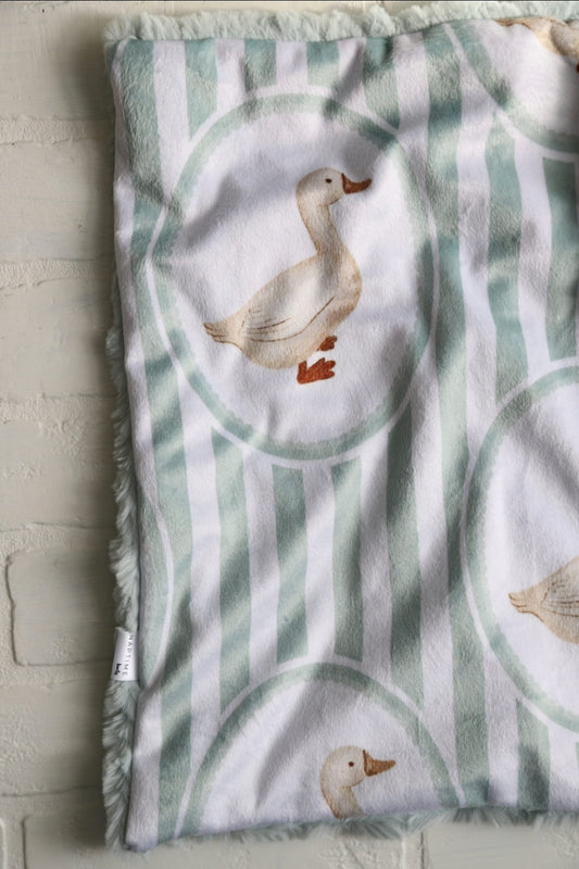 Goose Stripe Lovey