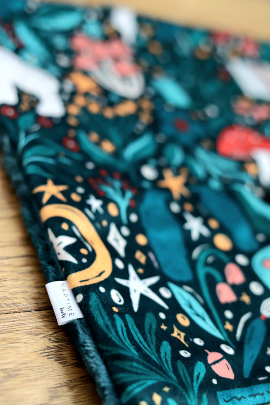 Whimsical Woodland Forest Lovey Blanket