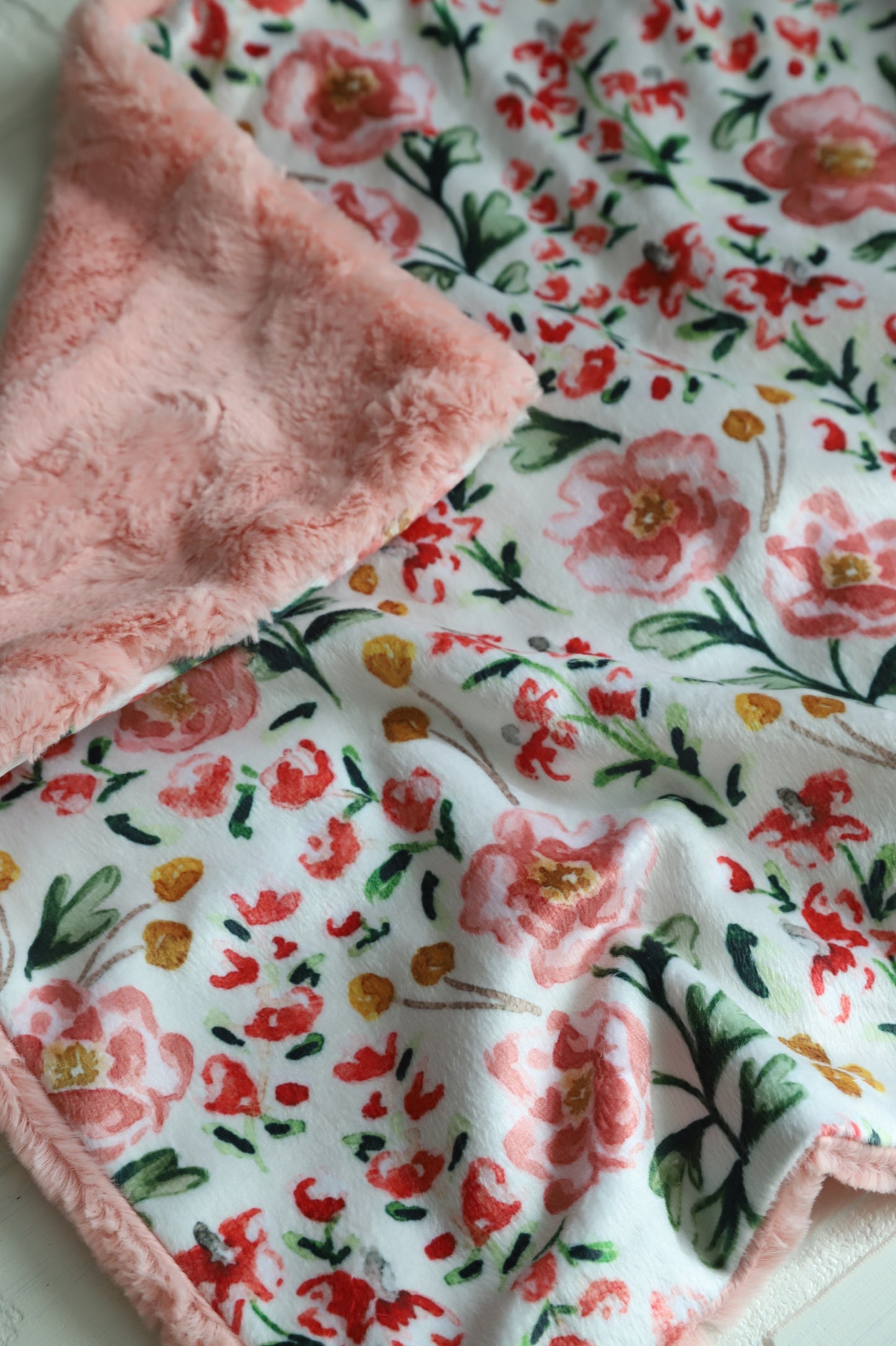 Pink Aria Floral Lovey