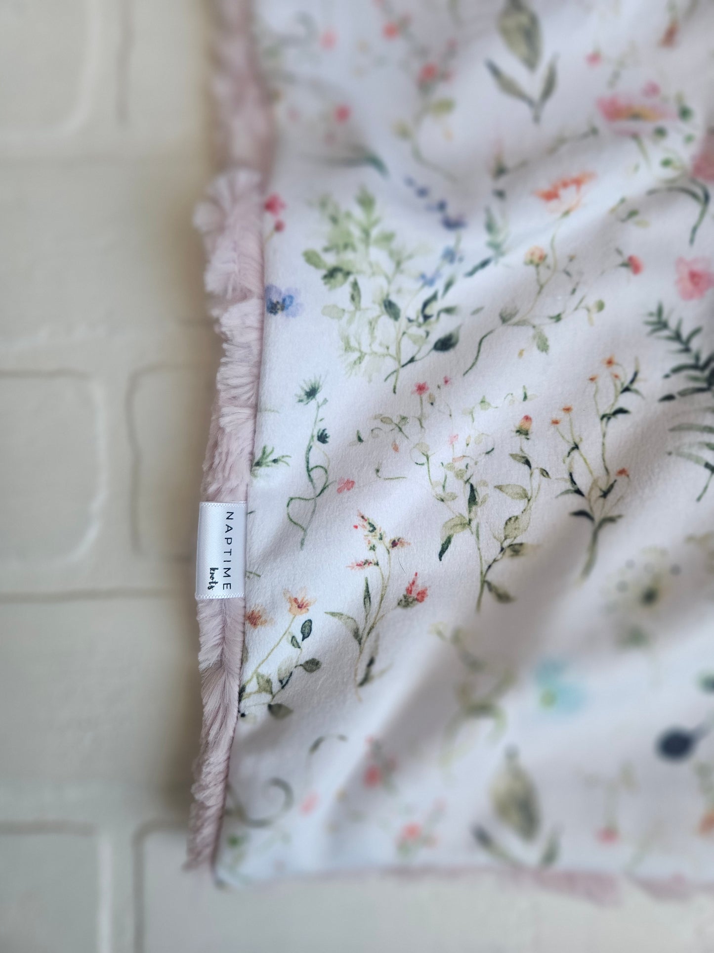 Danity Meadow Floral Lovey Blanket