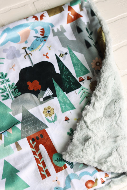 Enchanted Forest Lovey Blanket