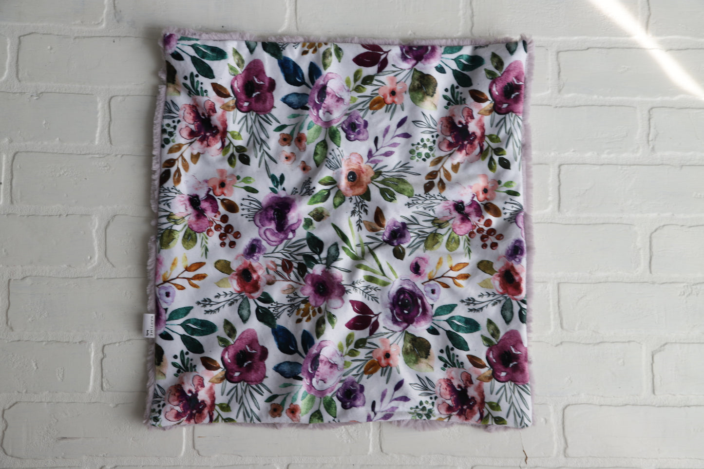 Purple Meadow Floral Lovey