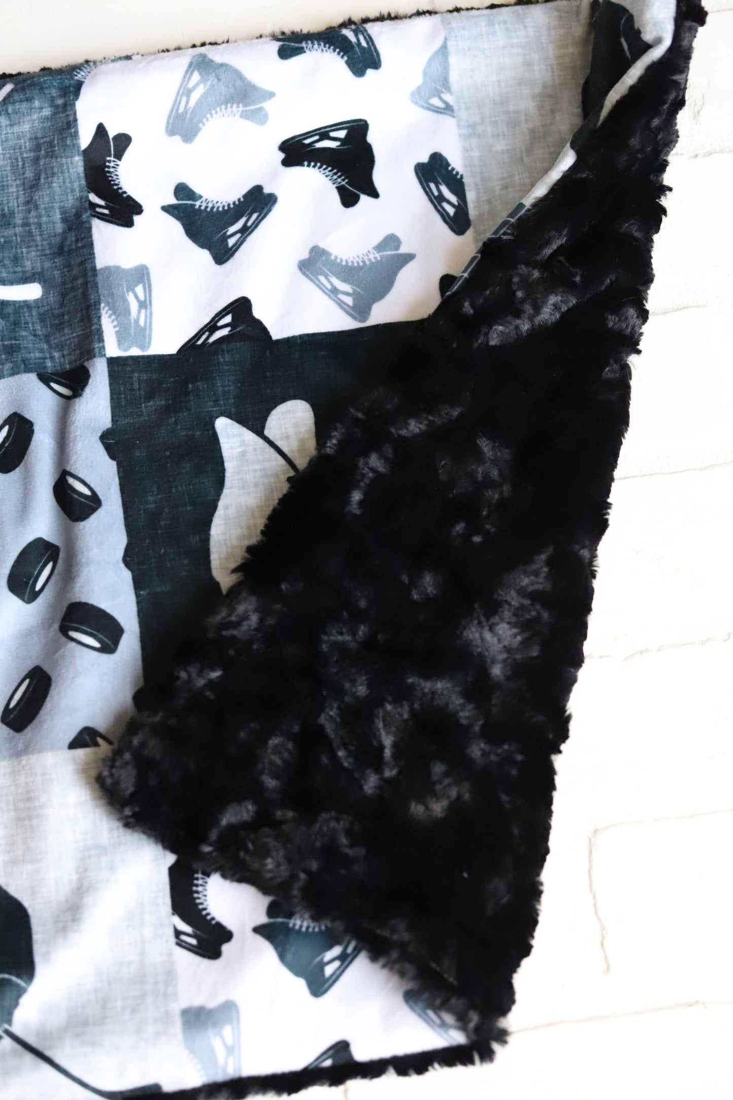 Hockey Quilt Lovey