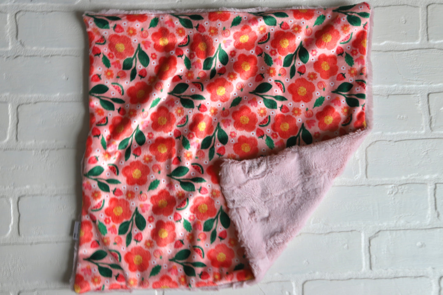 Pink Fruity Floral Lovey
