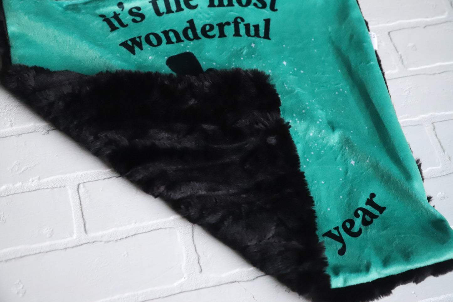 It's the Most Wonderful Time of the Year Lovey Blanket