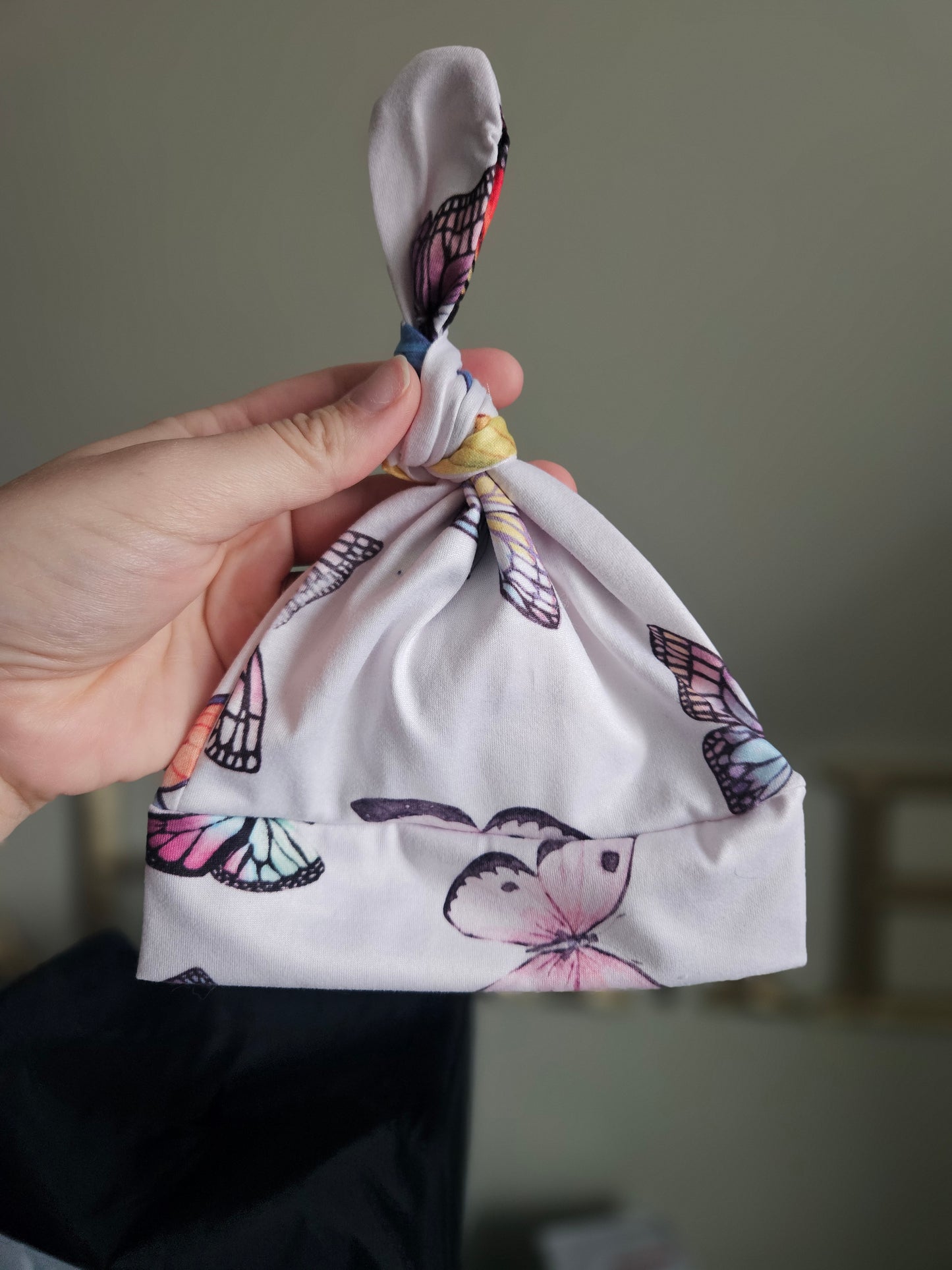 Butterfly Swaddle and Newborn Hat