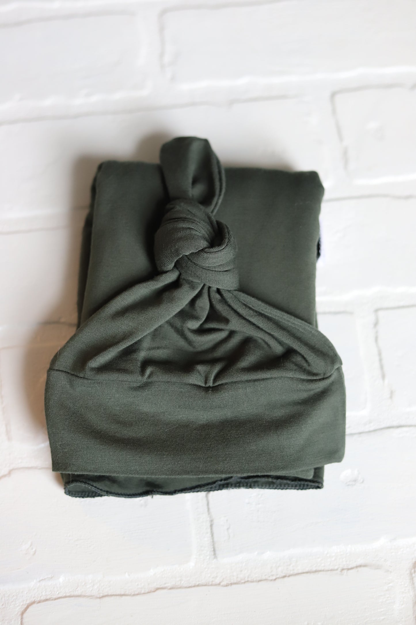 Bamboo Hat/Swaddle Sets- FOUR Colors: Green/Blue/Pink/Cream