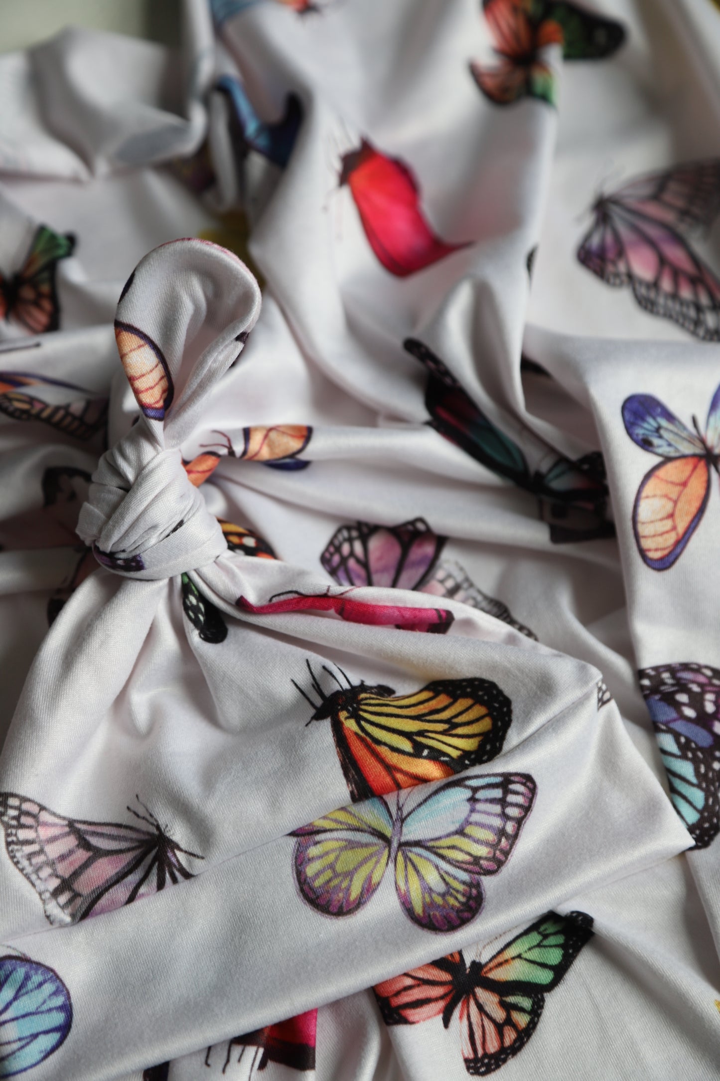 Butterfly Swaddle and Newborn Hat