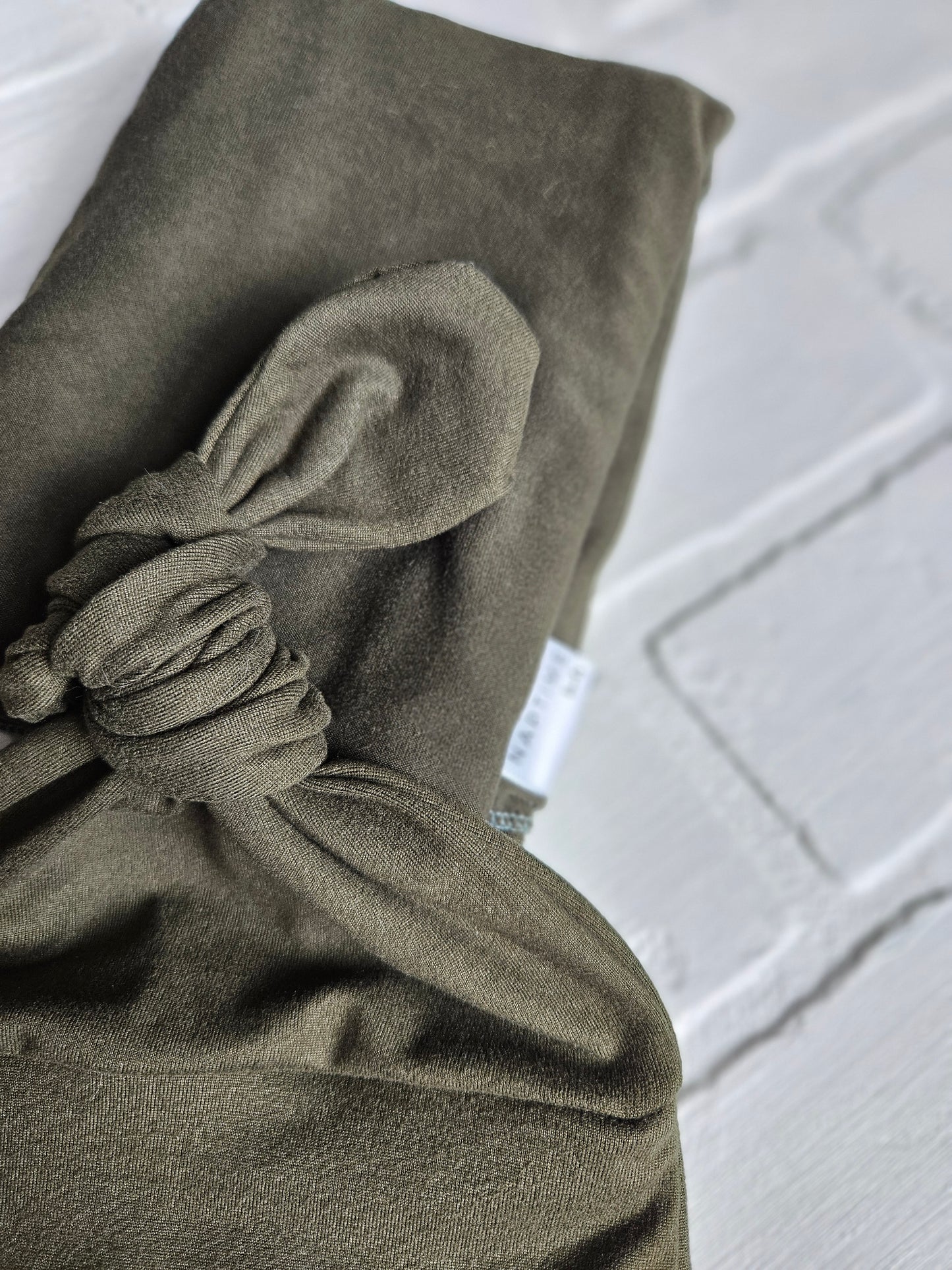 Olive Swaddle and Newborn Hat