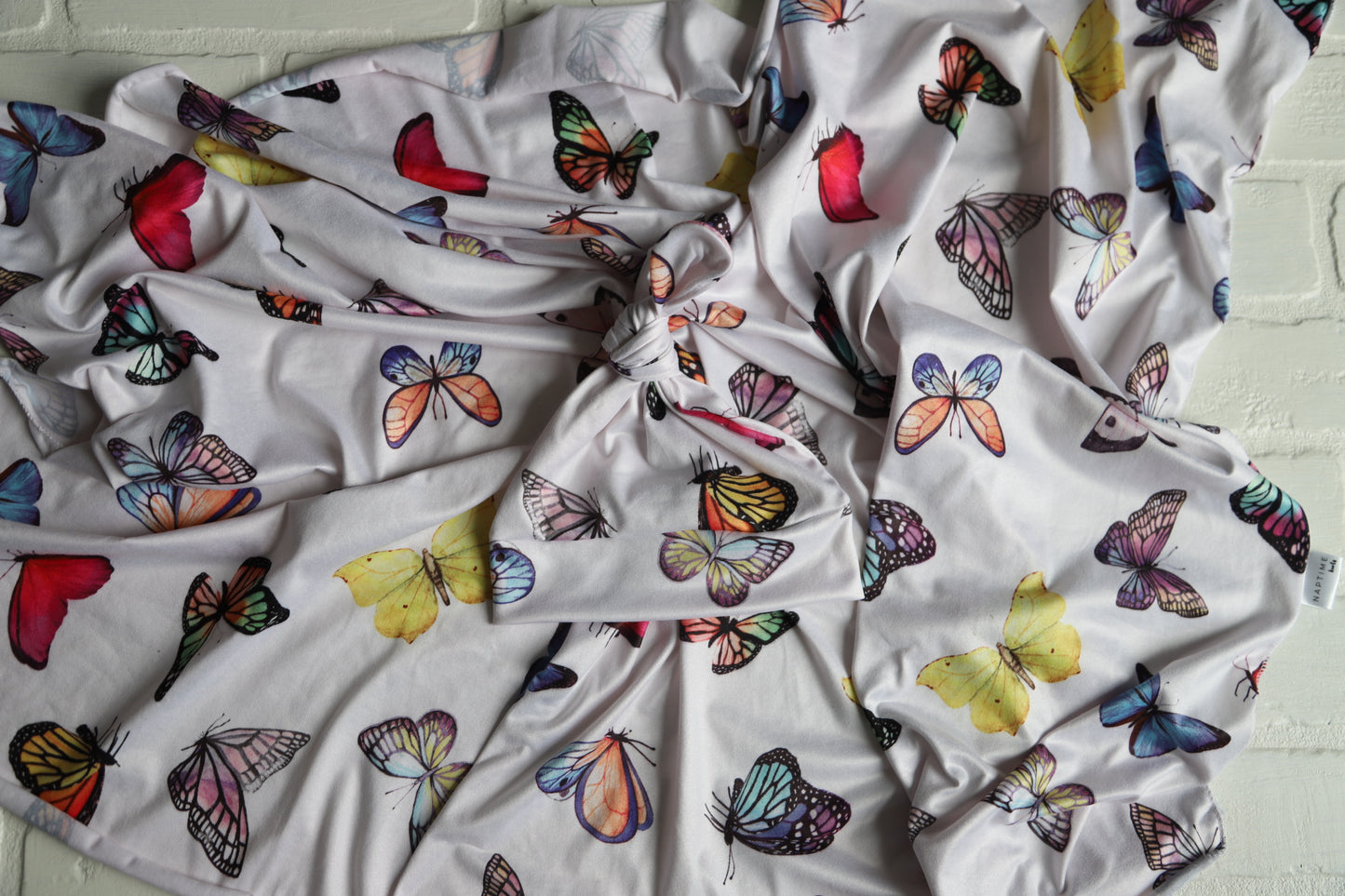 Butterfly Swaddle and Newborn Hat