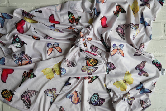 Butterfly Swaddle and Newborn Hat