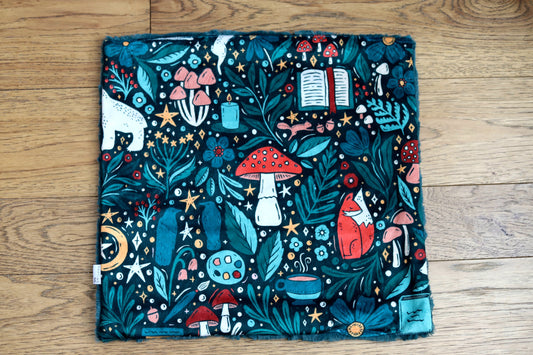 Whimsical Woodland Forest Lovey Blanket