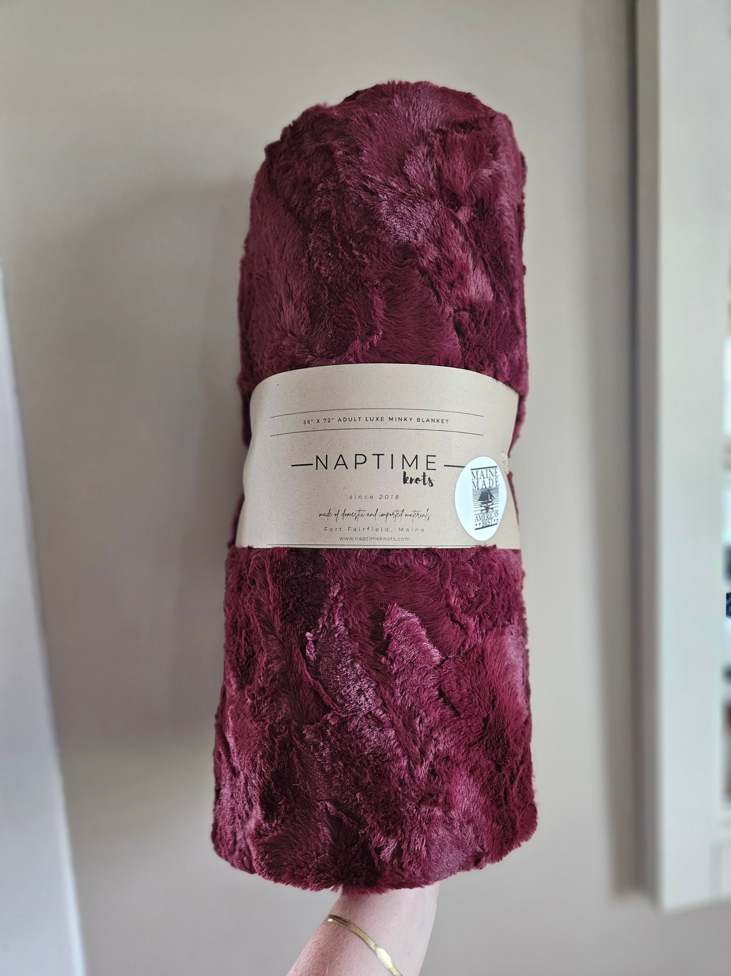 Pre Order Adult Luxe Minky Blanket Deposit ONLY