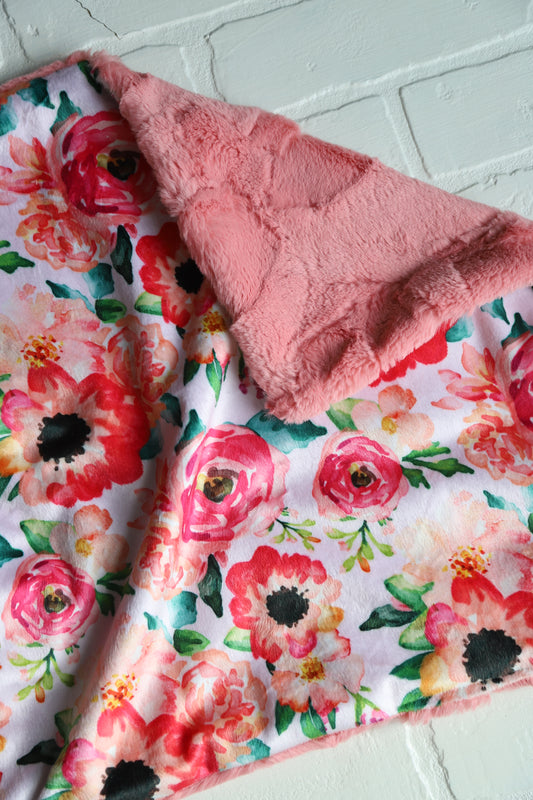 Coral Floral Clusters Lovey