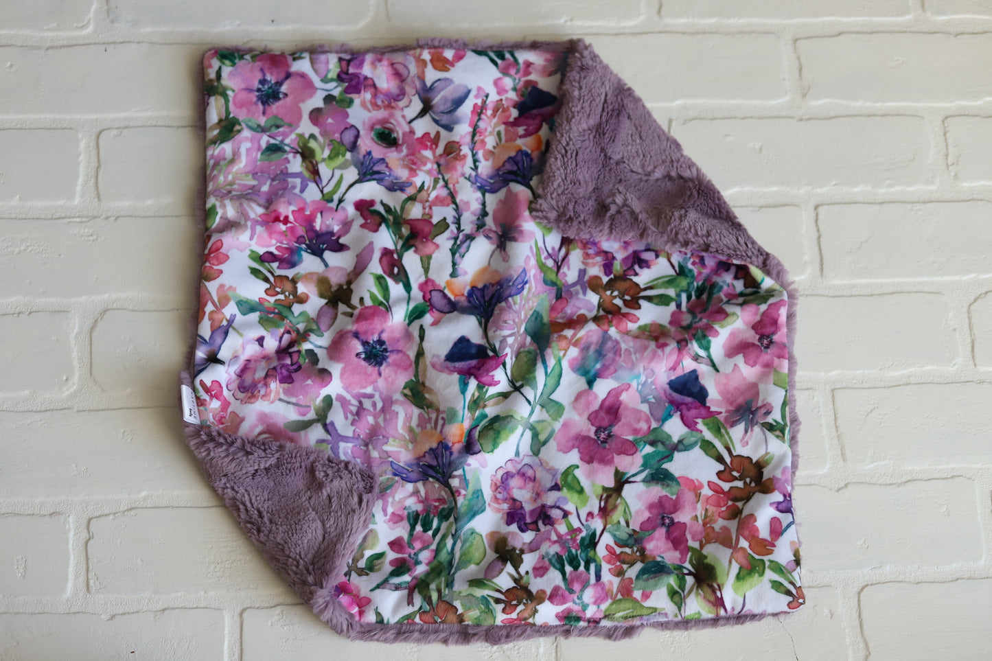 Purple Meadow Floral Lovey
