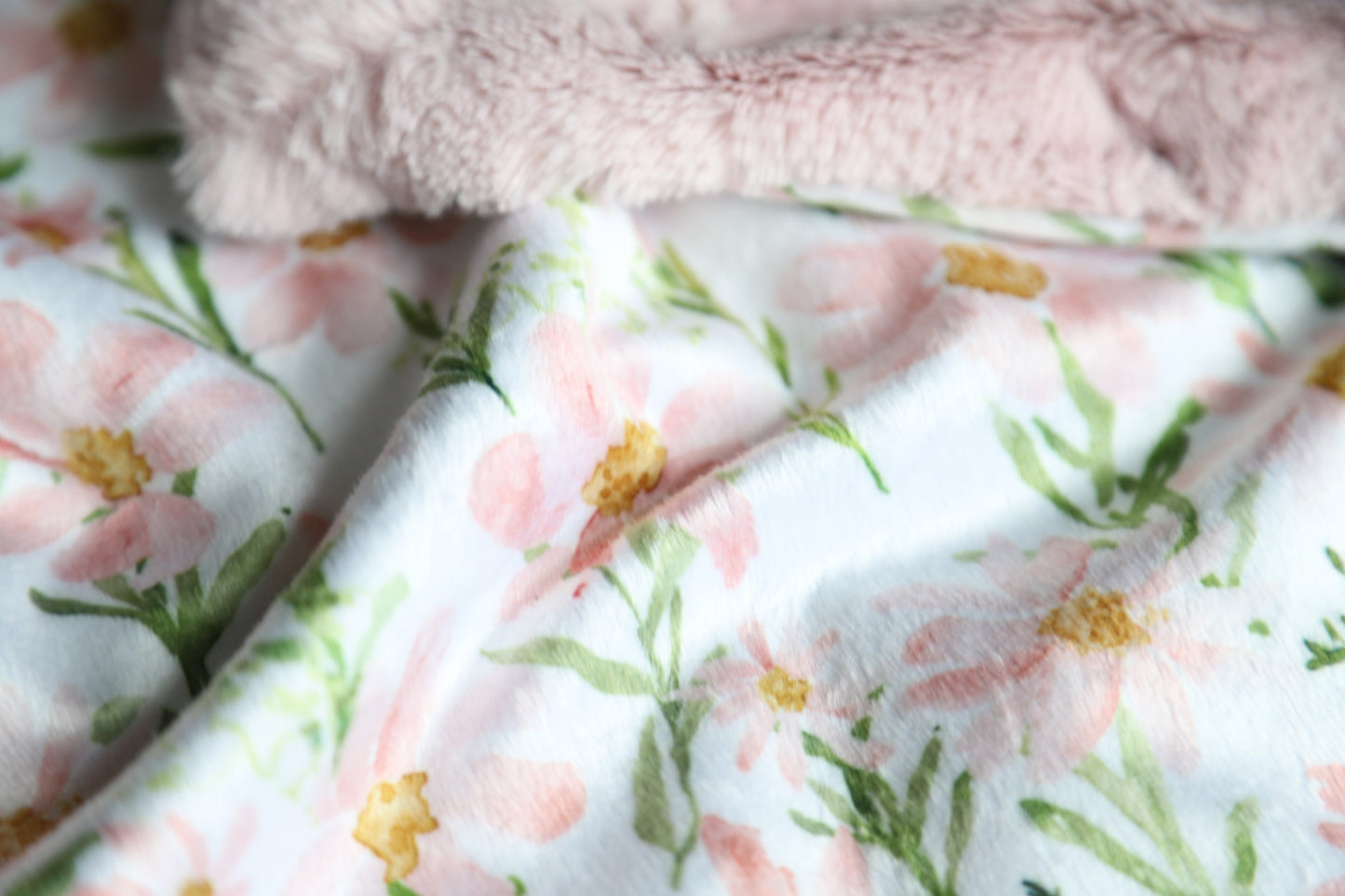 Pink and Sage Daisy Lovey