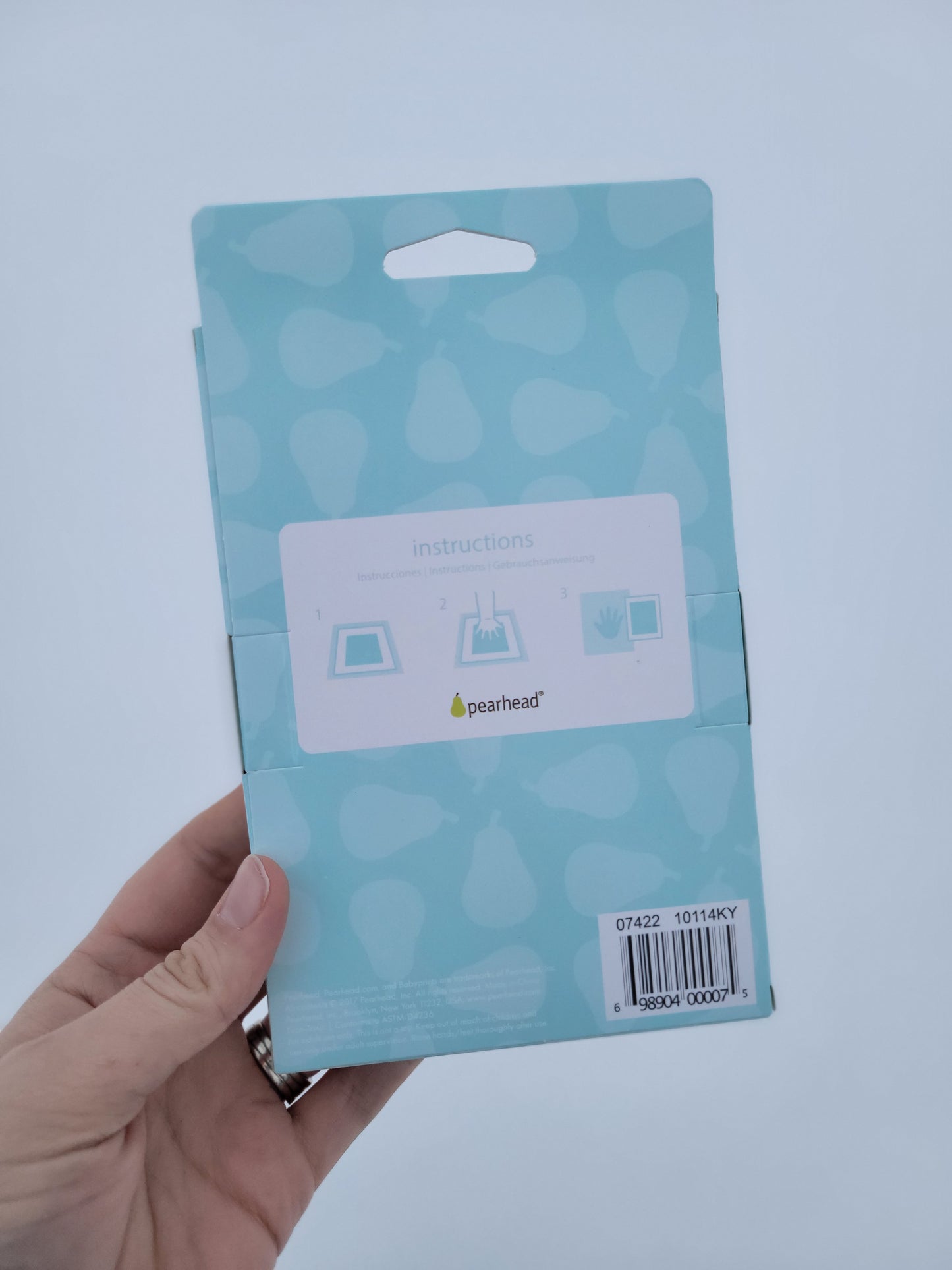 Baby Handprint or Footprint Clean-Touch Ink Pad Kit- Mess Free