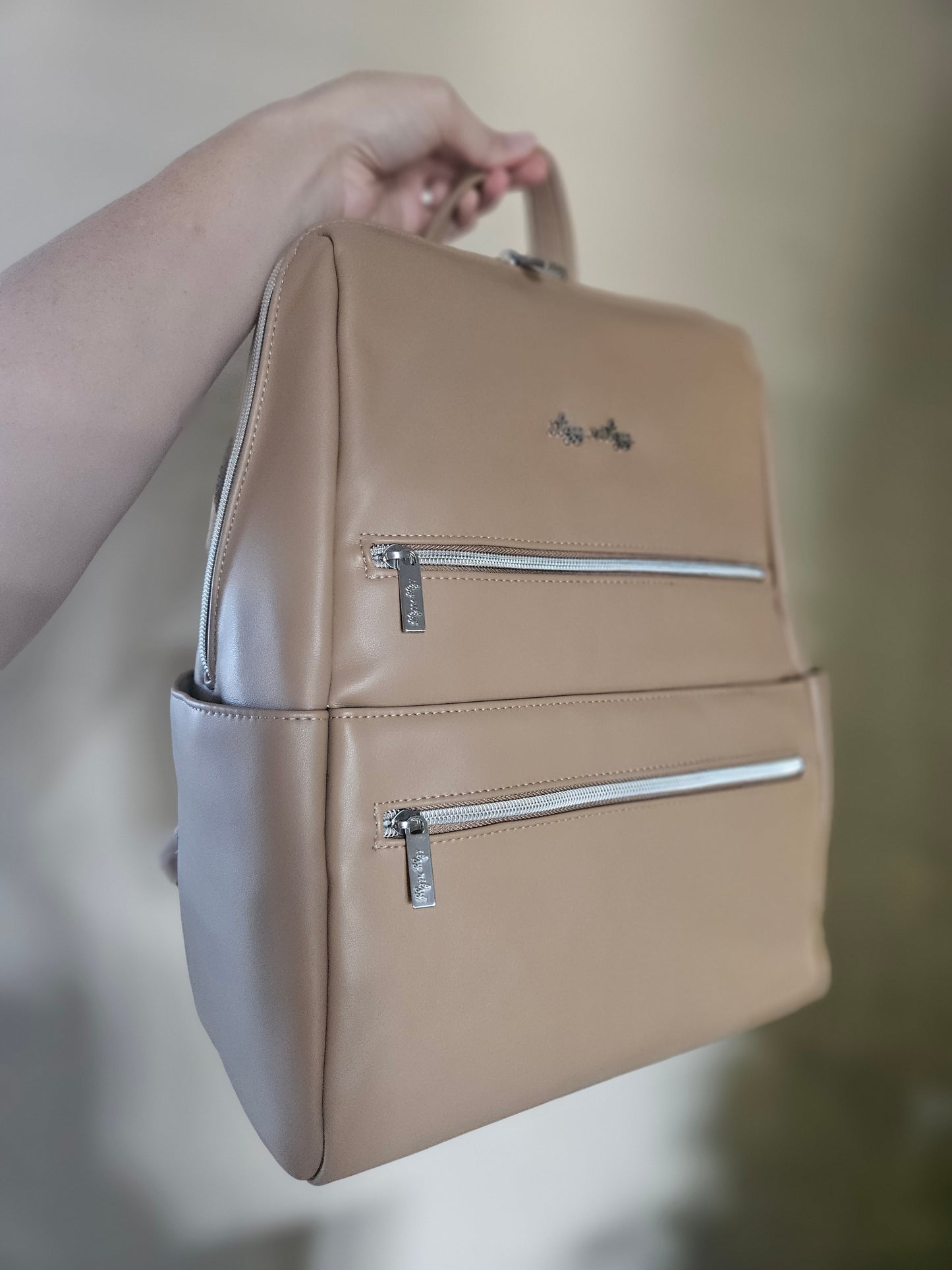 *NEW* Eras Backpack™ Diaper Bag: Chai Latte