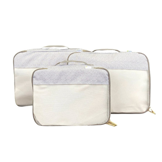 Taupe Pack Like A Boss™ - Packing Cubes Large Set Taupe