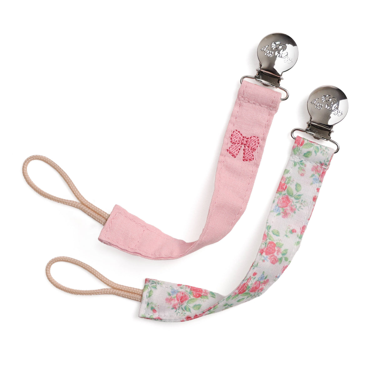 *NEW* Itzy Clip™ - Fabric Pacifier Strap: Bow