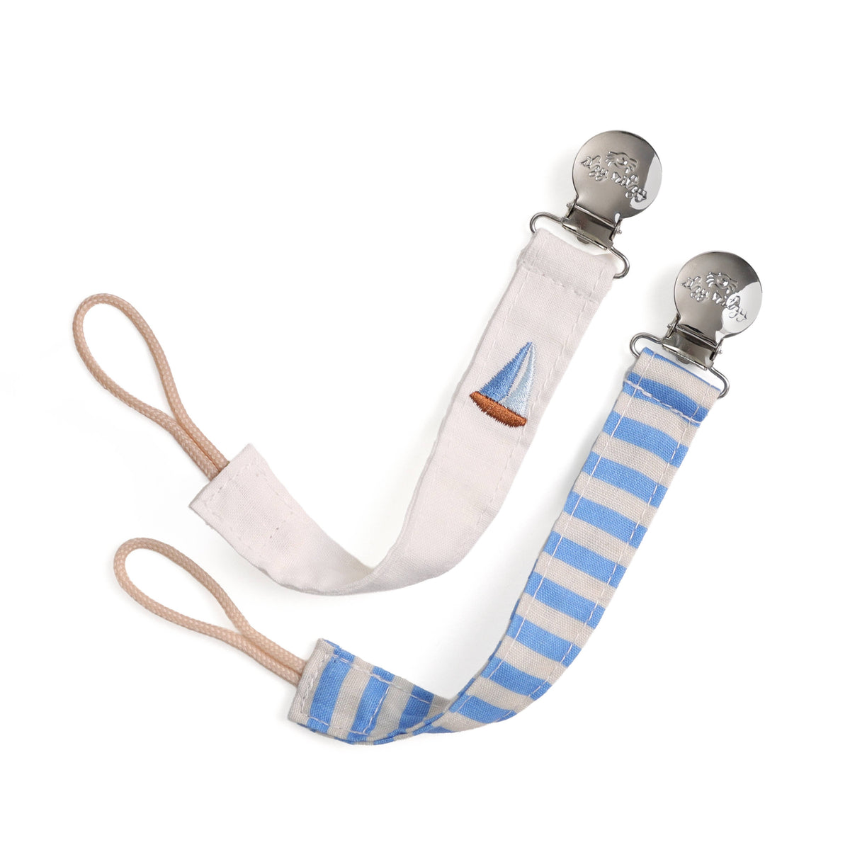 *NEW* Itzy Clip™ - Fabric Pacifier Strap: Nautical