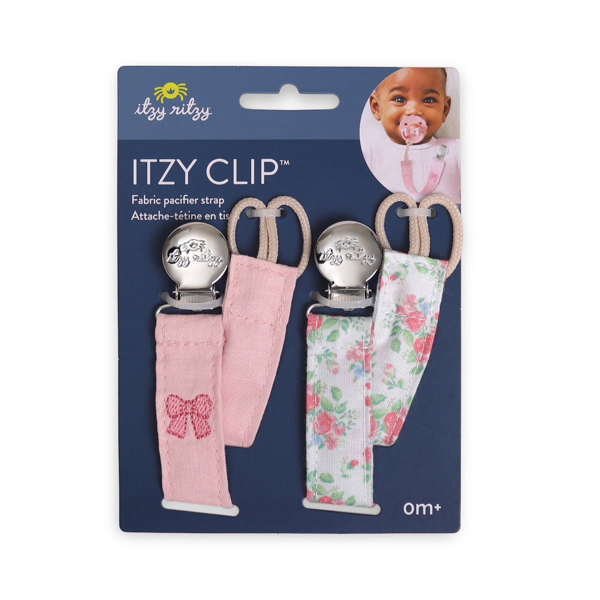 *NEW* Itzy Clip™ - Fabric Pacifier Strap: Nautical