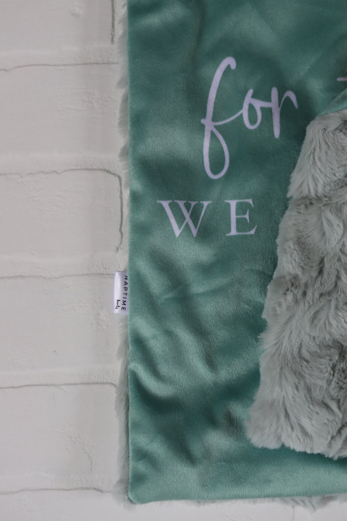 For This Child We Have Prayed Lovey Blanket