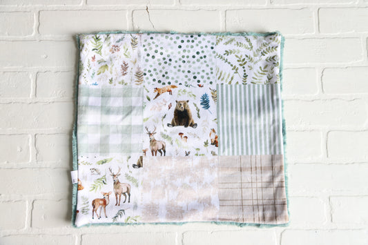 Woodland Quilt Lovey Blanket