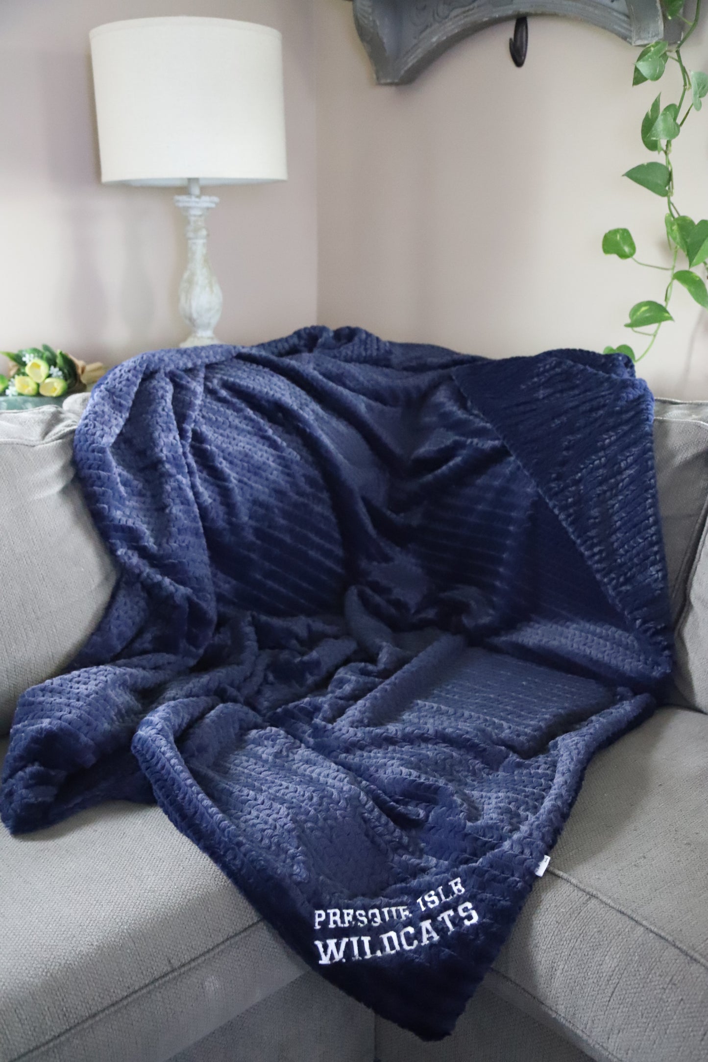 VIKING + WILDCATS Adult Double Sided Minky Blankets