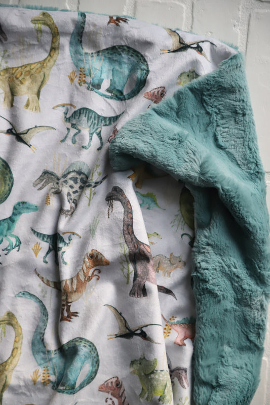 Dinosaur XL Lovey Blanket (larger size)