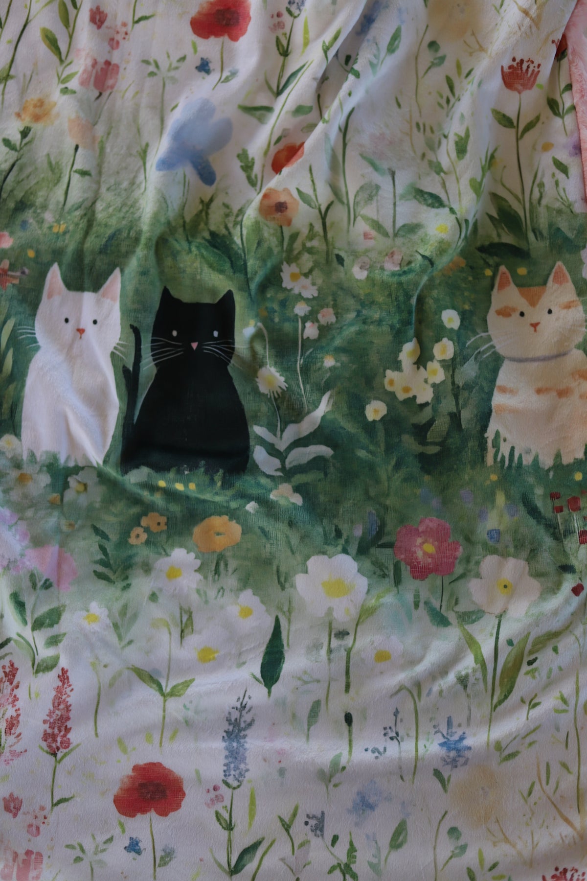 Cats in the Garden (larger size)