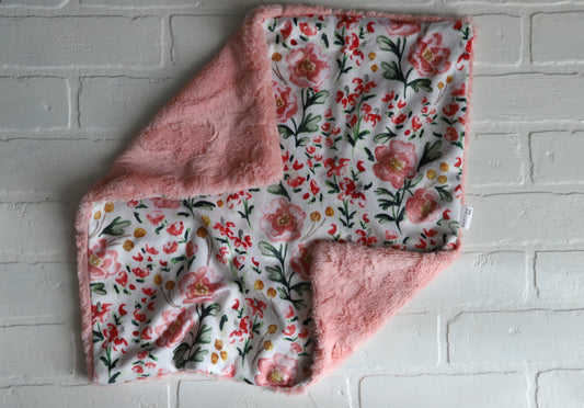 Pink Aria Floral Lovey