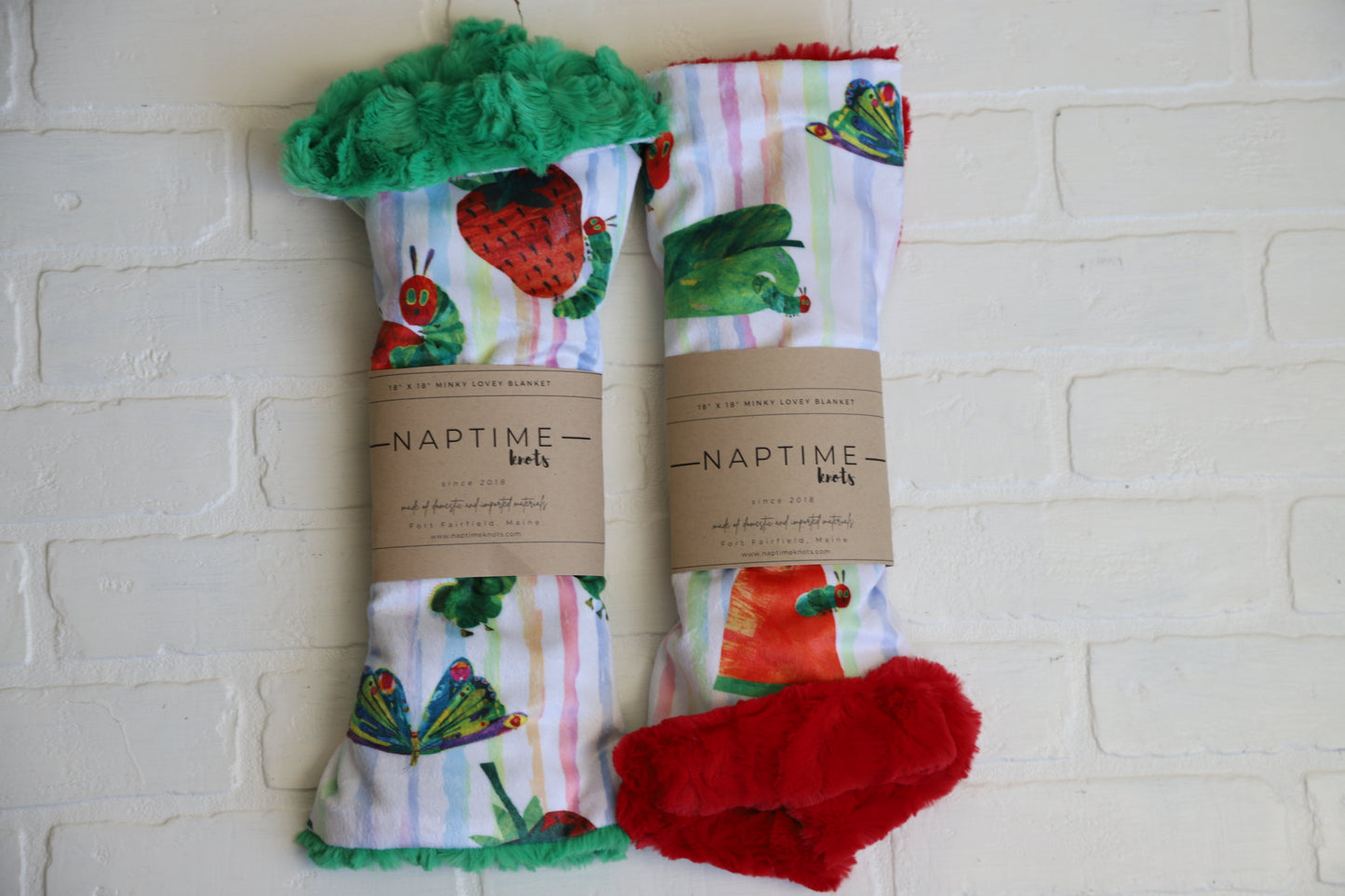 Hungry Caterpillar Lovey Blanket
