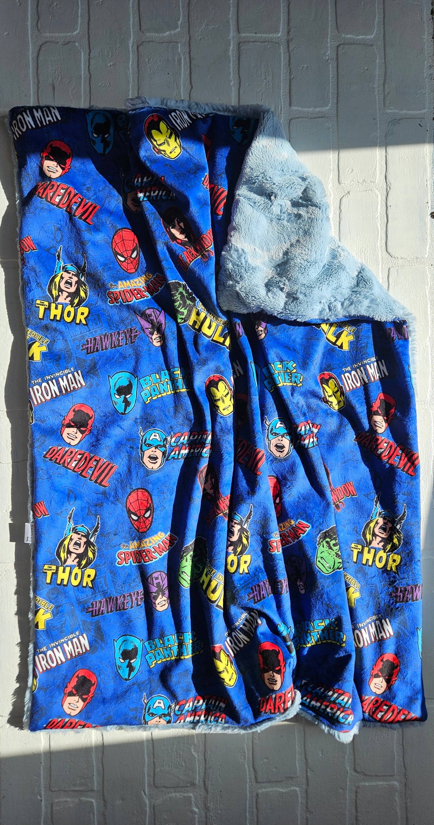 Marvel Super Heros XL Lovey Blanket (larger size)