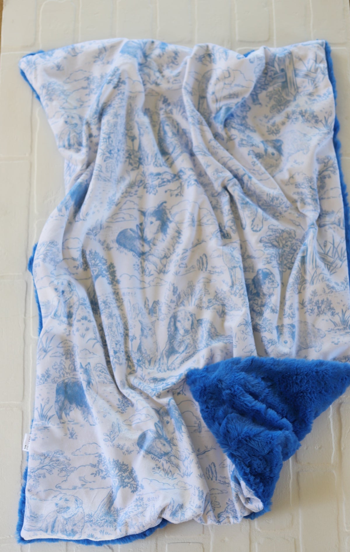 Country Dogs Toile XL Lovey