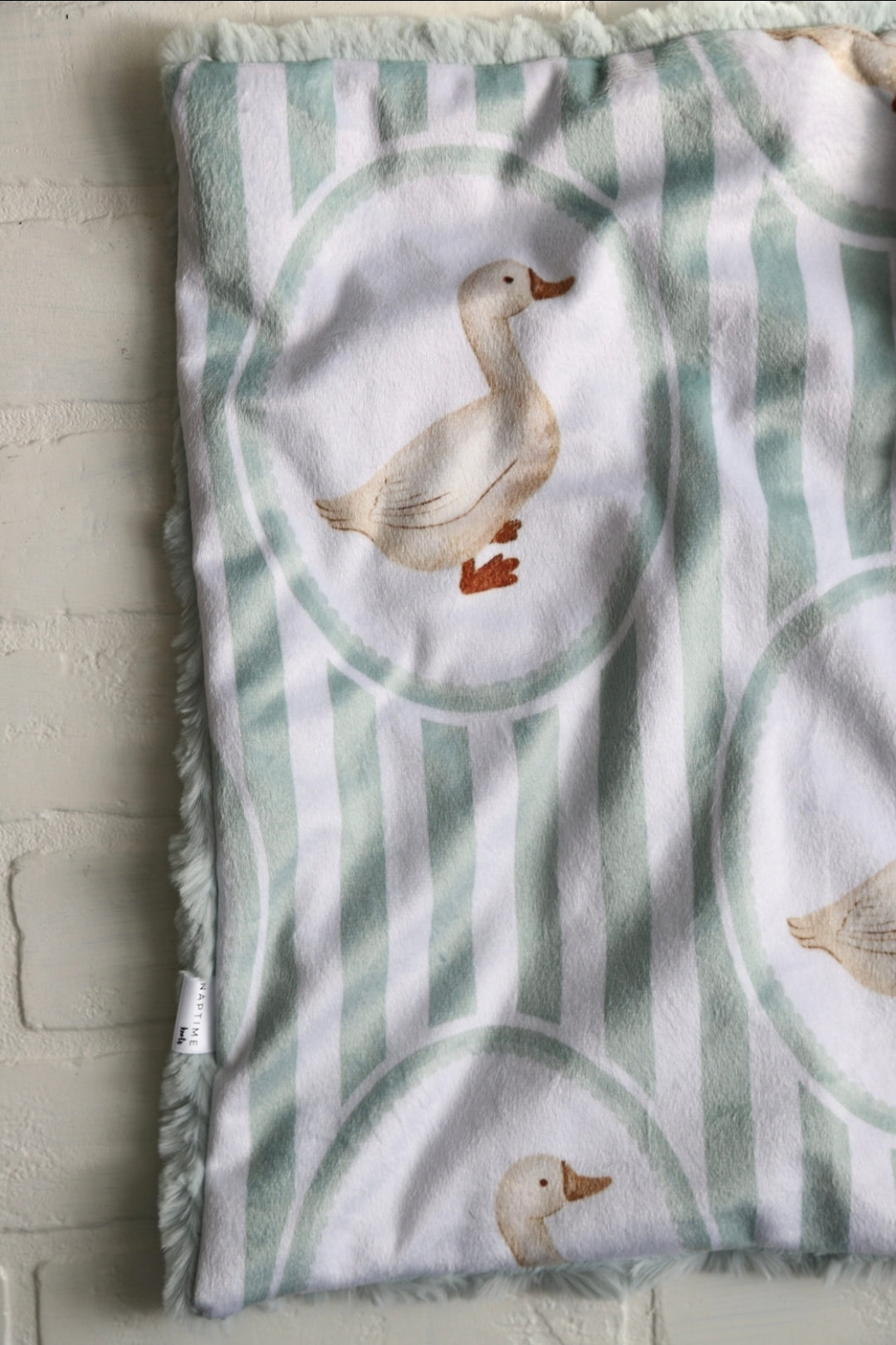 Goose Stripe Lovey