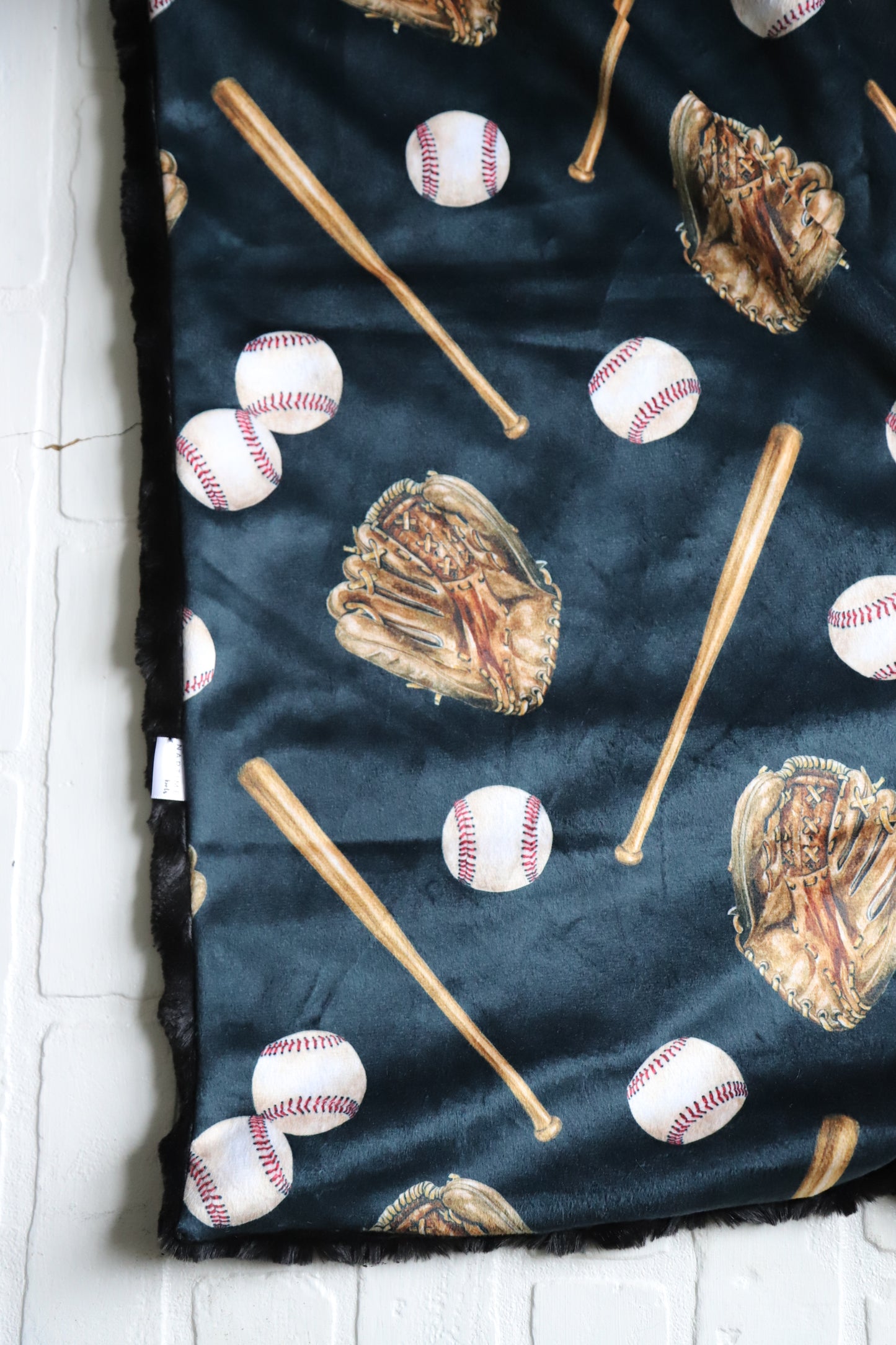 Baseball XL Lovey Blanket (larger size)