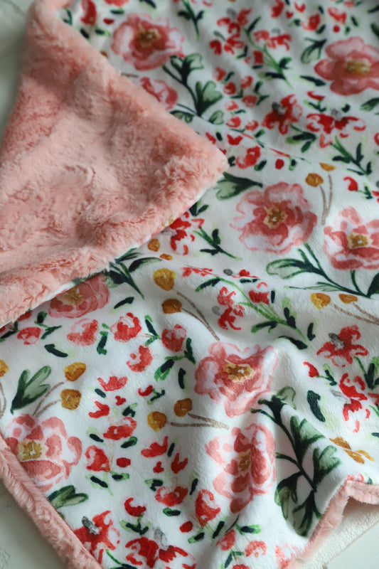 Pink Aria Floral Lovey