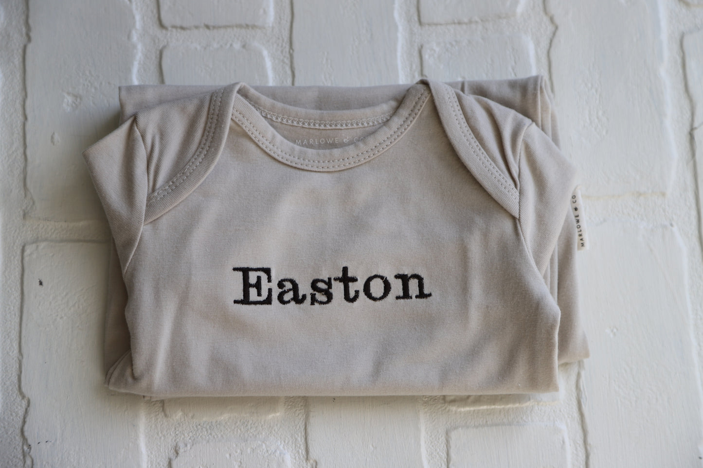 Personalized Knotted Gown - 0-3 Months OAT