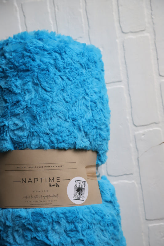 Adult Double Sided Minky Blankets