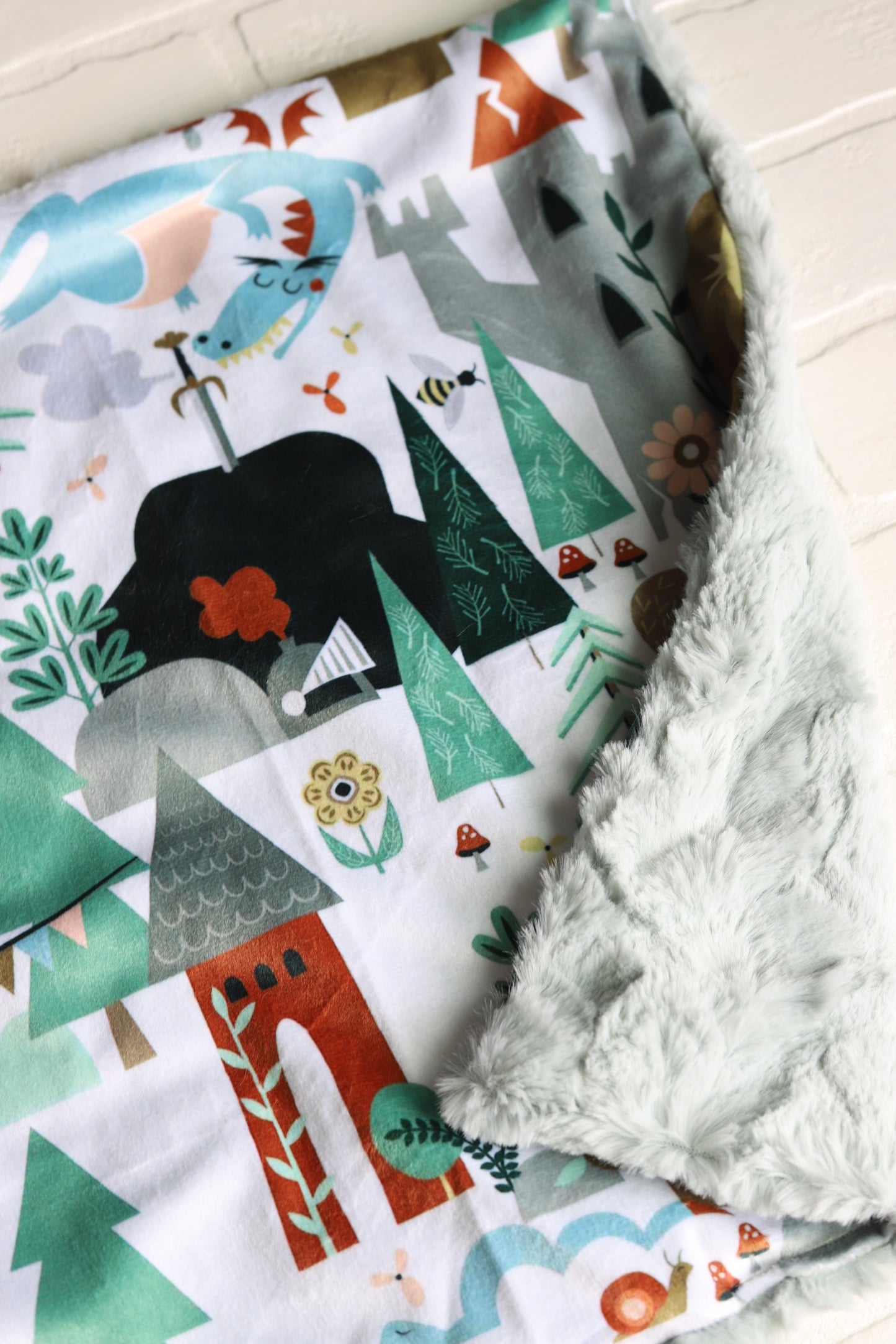 Enchanted Forest Lovey Blanket