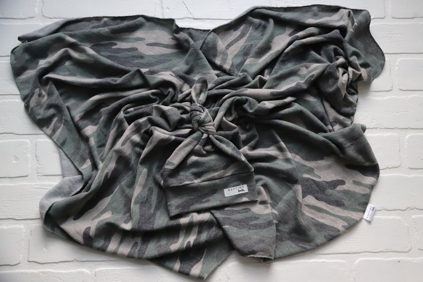 Camo Hat/Swaddle Set