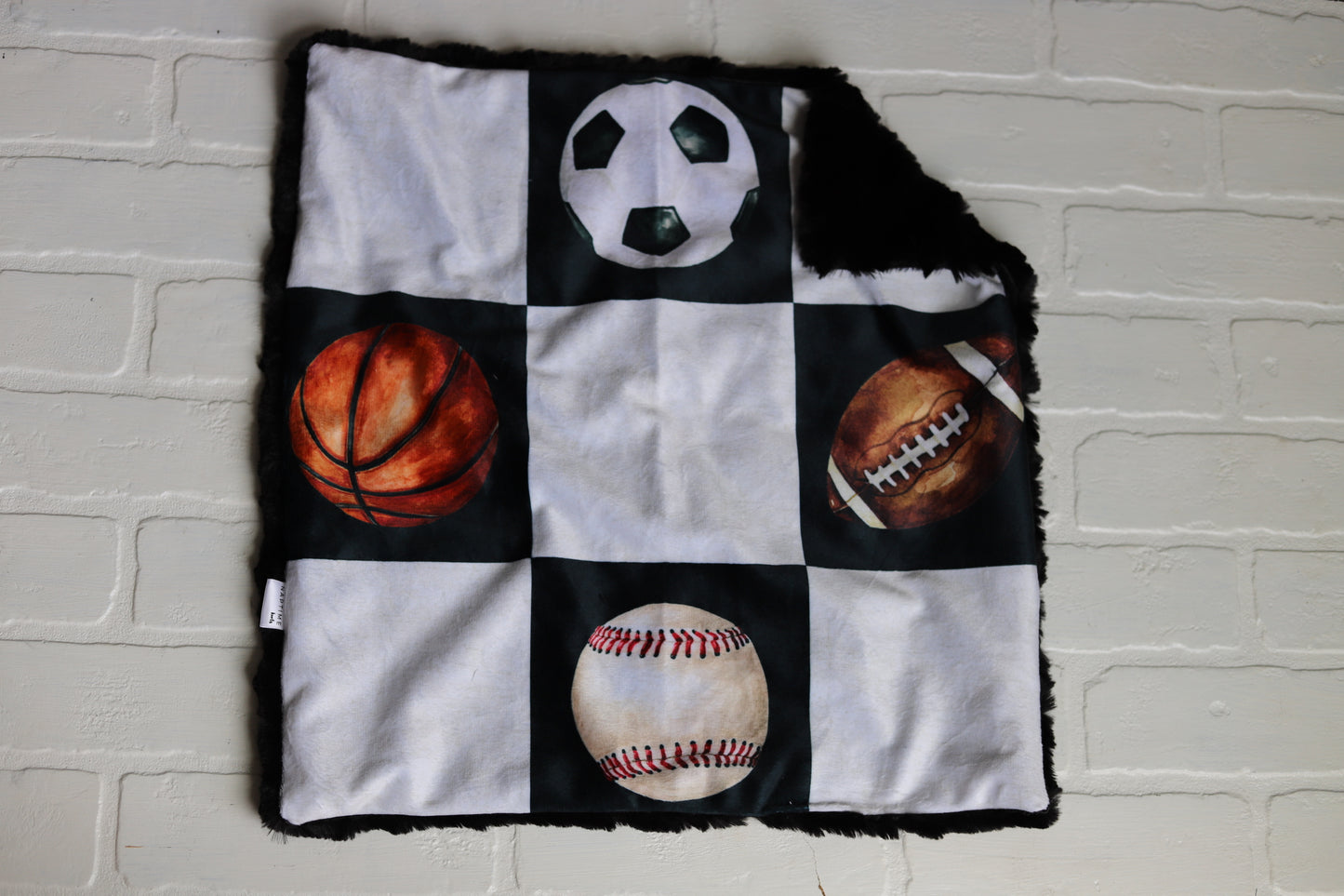 Sports Lovey Blanket
