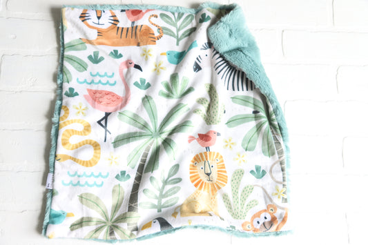 Safari Lovey Blanket
