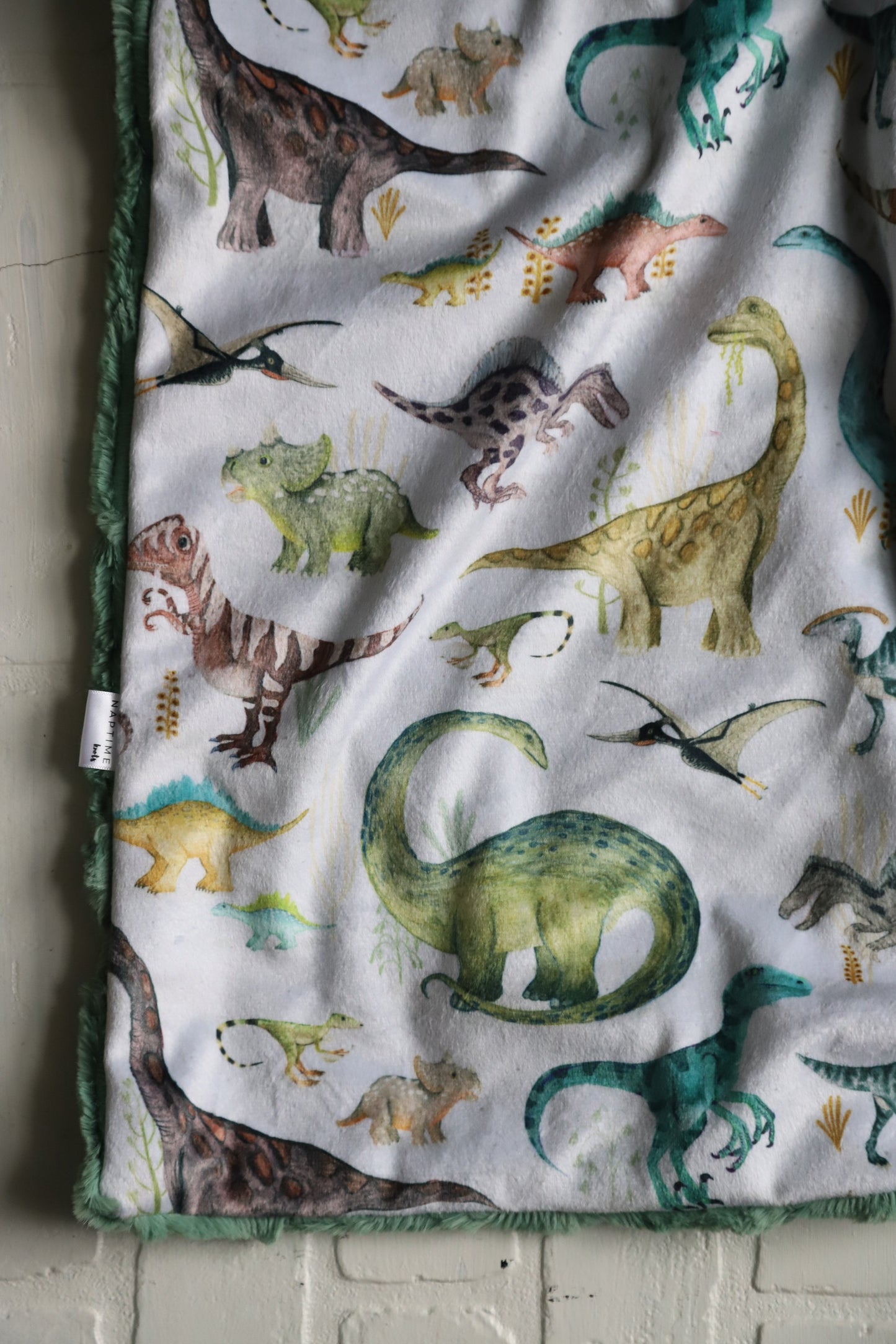Dinosaur XL Lovey Blanket (larger size)