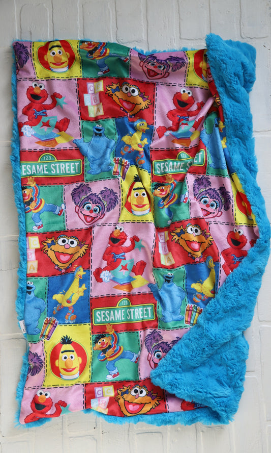 Sesame Street XL Lovey Blanket (larger size)