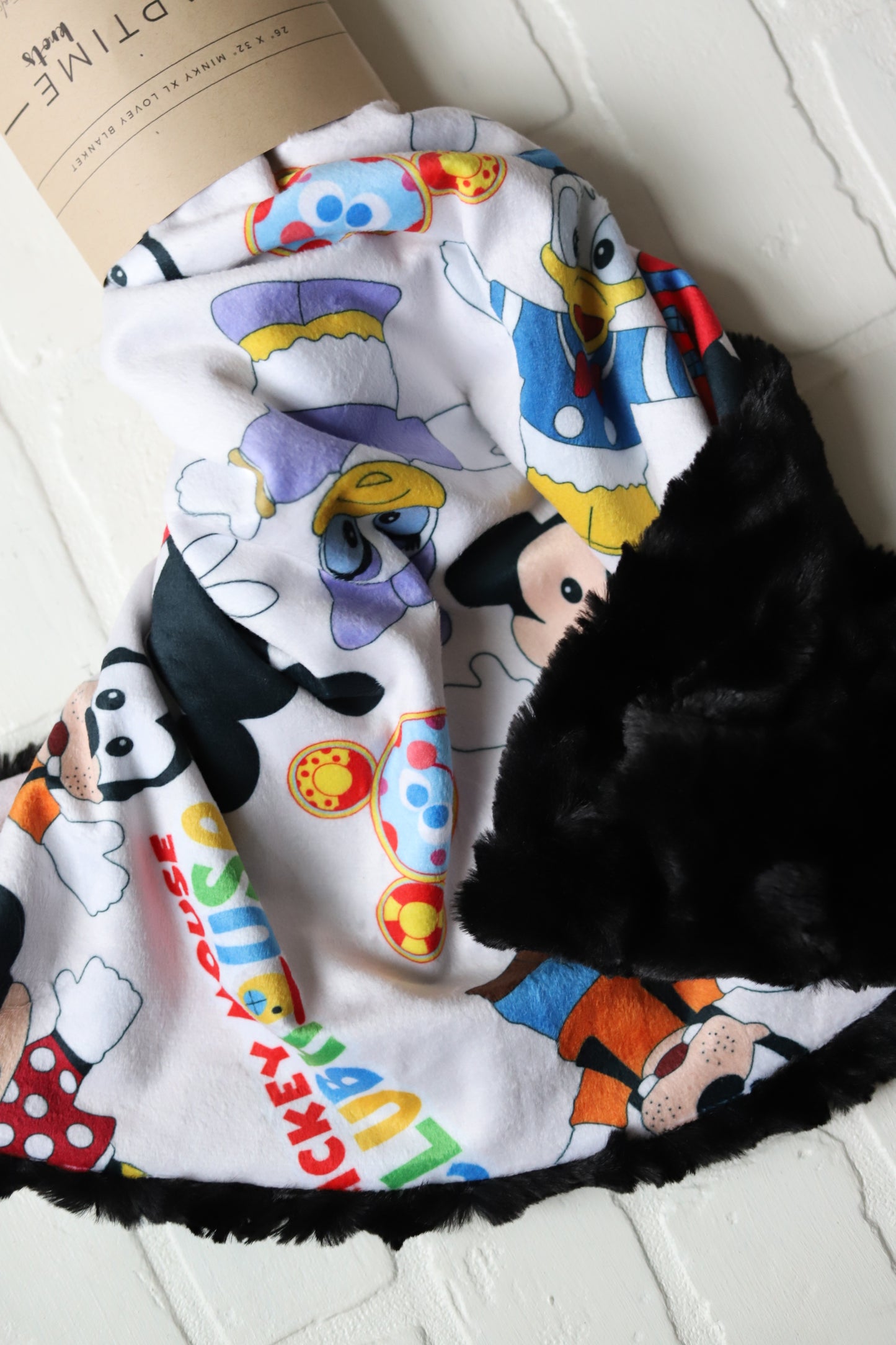 Mickey Mouse XL Lovey (larger size)