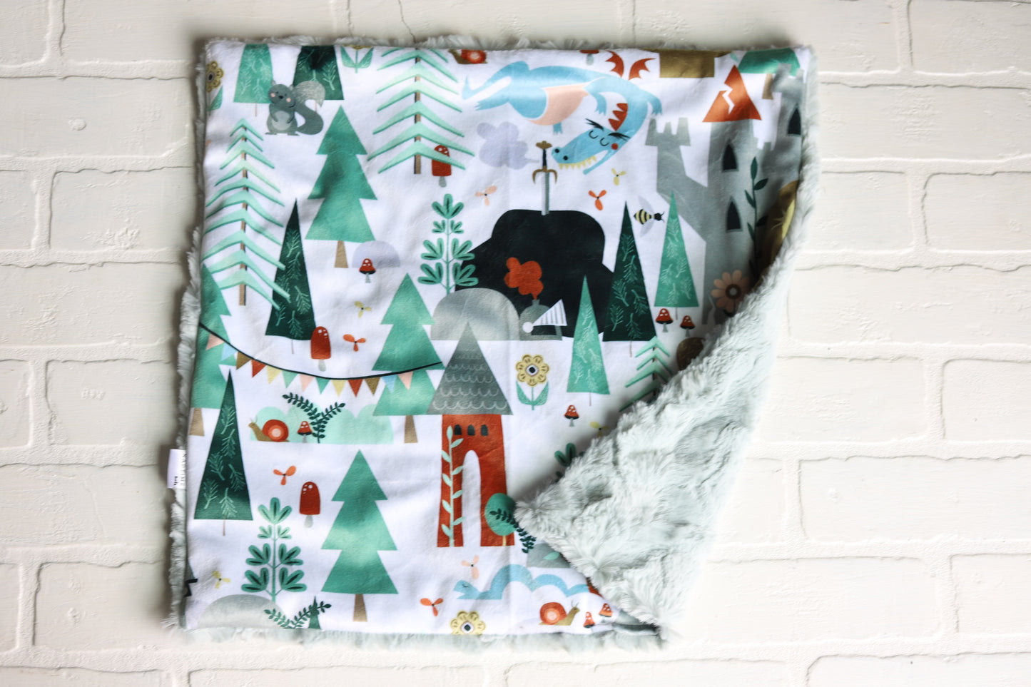 Enchanted Forest Lovey Blanket